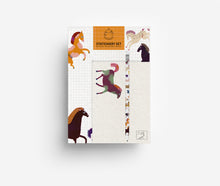 Load image into Gallery viewer, Stationery Set Horse with pen, envelopes and Notepad jungwiealt
