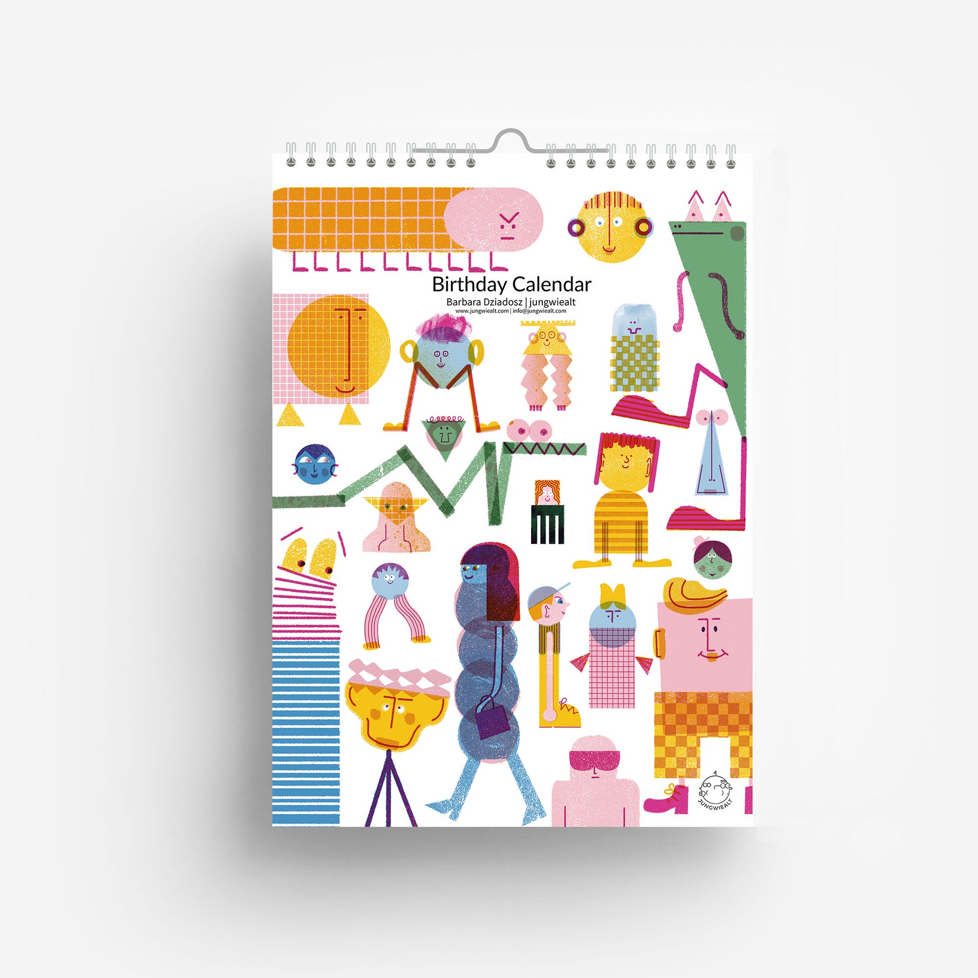 Perpetual Birthday Friends Calendar jungwiealt
