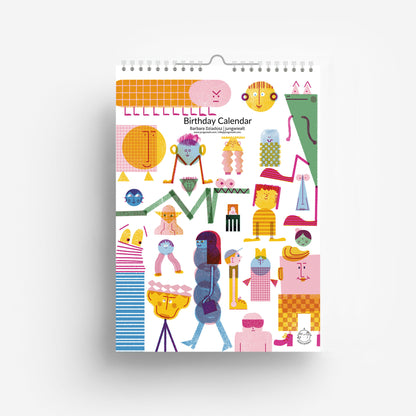 Perpetual Birthday Friends Calendar jungwiealt