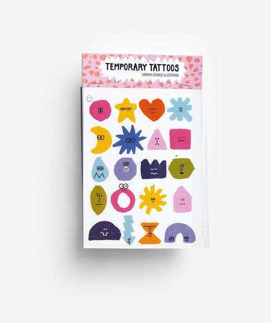 modern and fun Feeling Temporary Tattoos