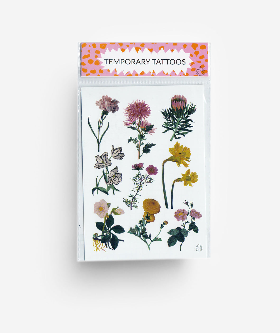 colorful and bold Flower temporary tattoos jungwiealt