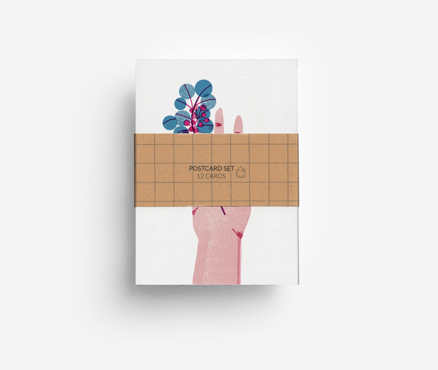 Blumenhände Postkarten Set (12 Karten) DIN A6