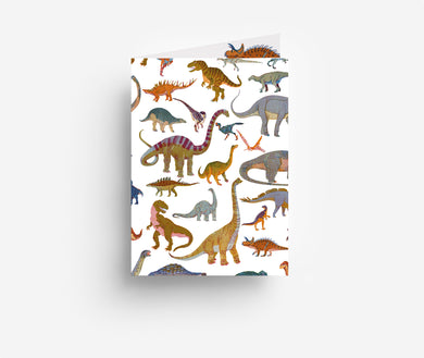 front of Dino Paper folder with filing strip