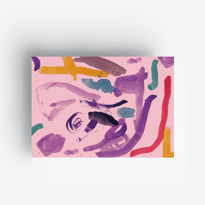 Abstract Gift Wrap Sheet jungwiealt