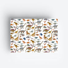 Load image into Gallery viewer, Dinosaurs Gift Wrap Set jungwiealt
