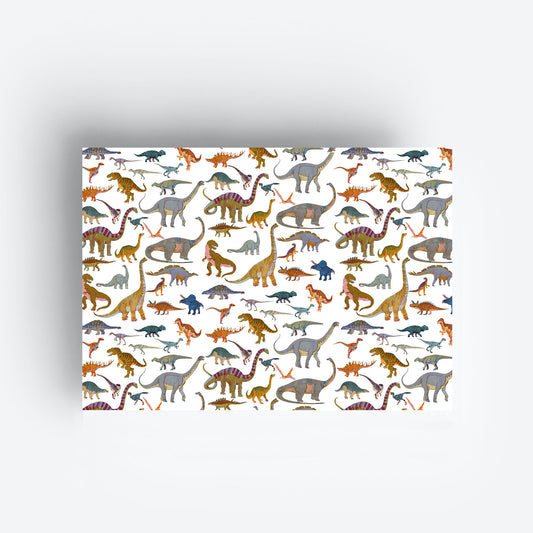 Dinosaurs Gift Wrap Set jungwiealt