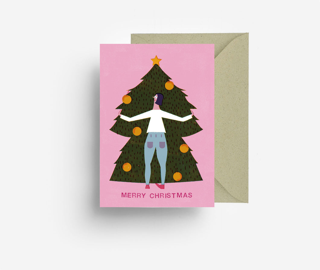 Christmas Tree Greeting Card jungwiealt
