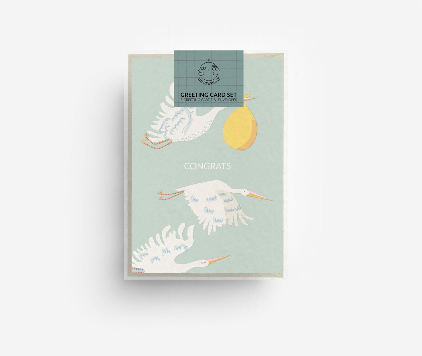 Baby Greeting Card Set jungwiealt