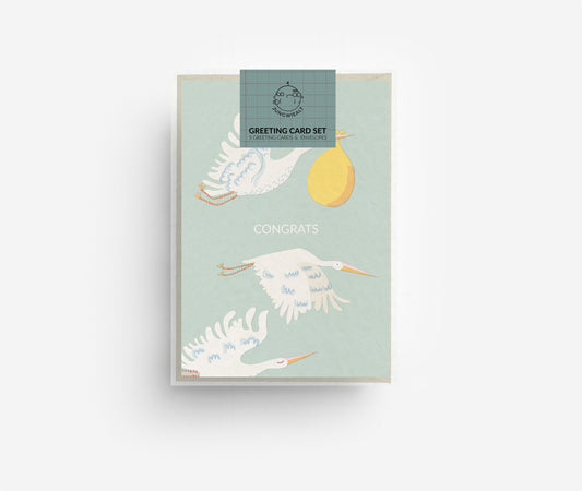 Baby Greeting Card Set jungwiealt