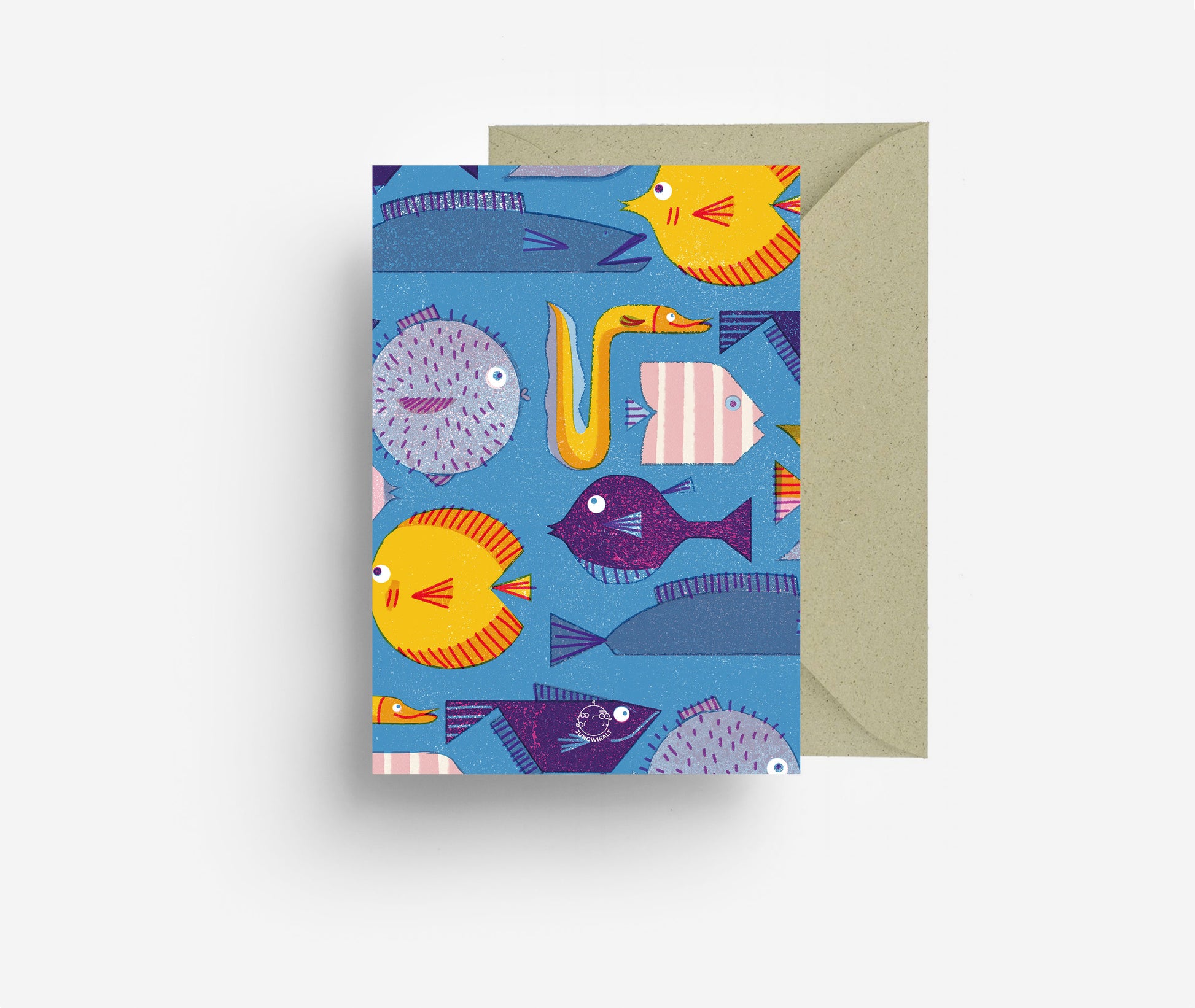 Birthday Fishes Greeting Card jungwiealt