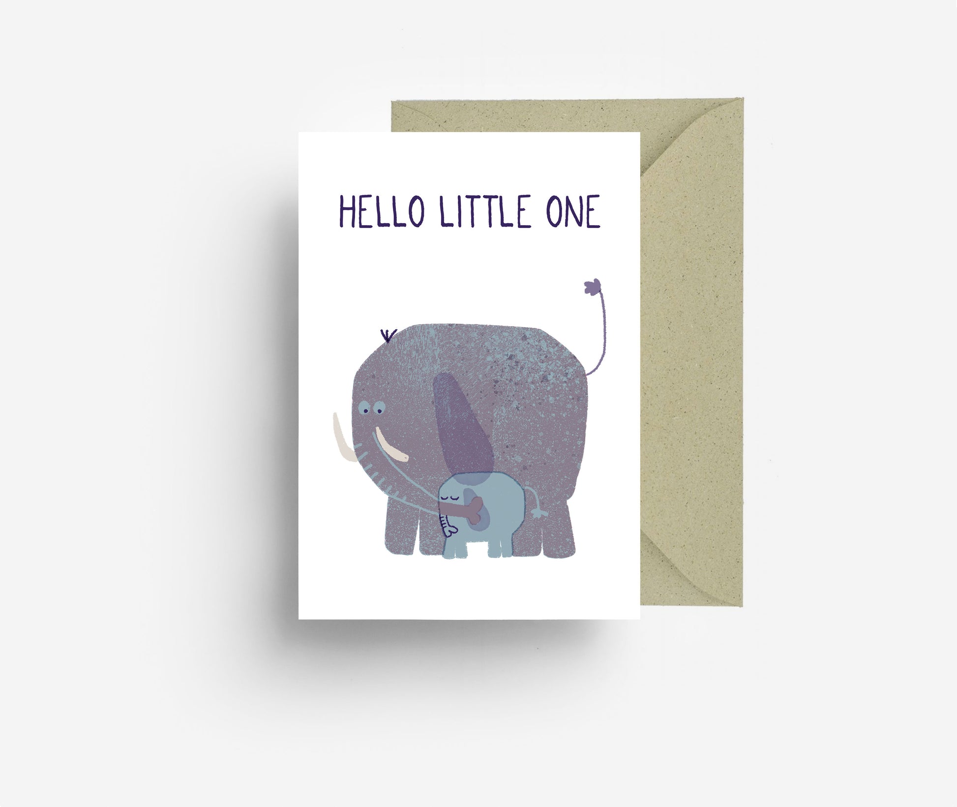 Elephant Greeting Card jungwiealt