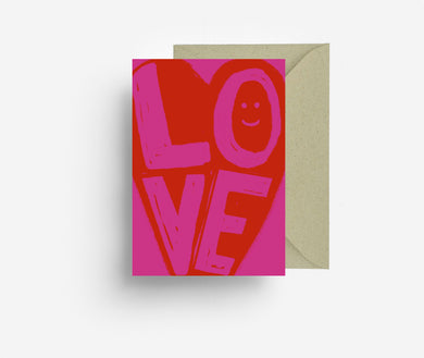 Heart Love Greeting Card jungwiealt