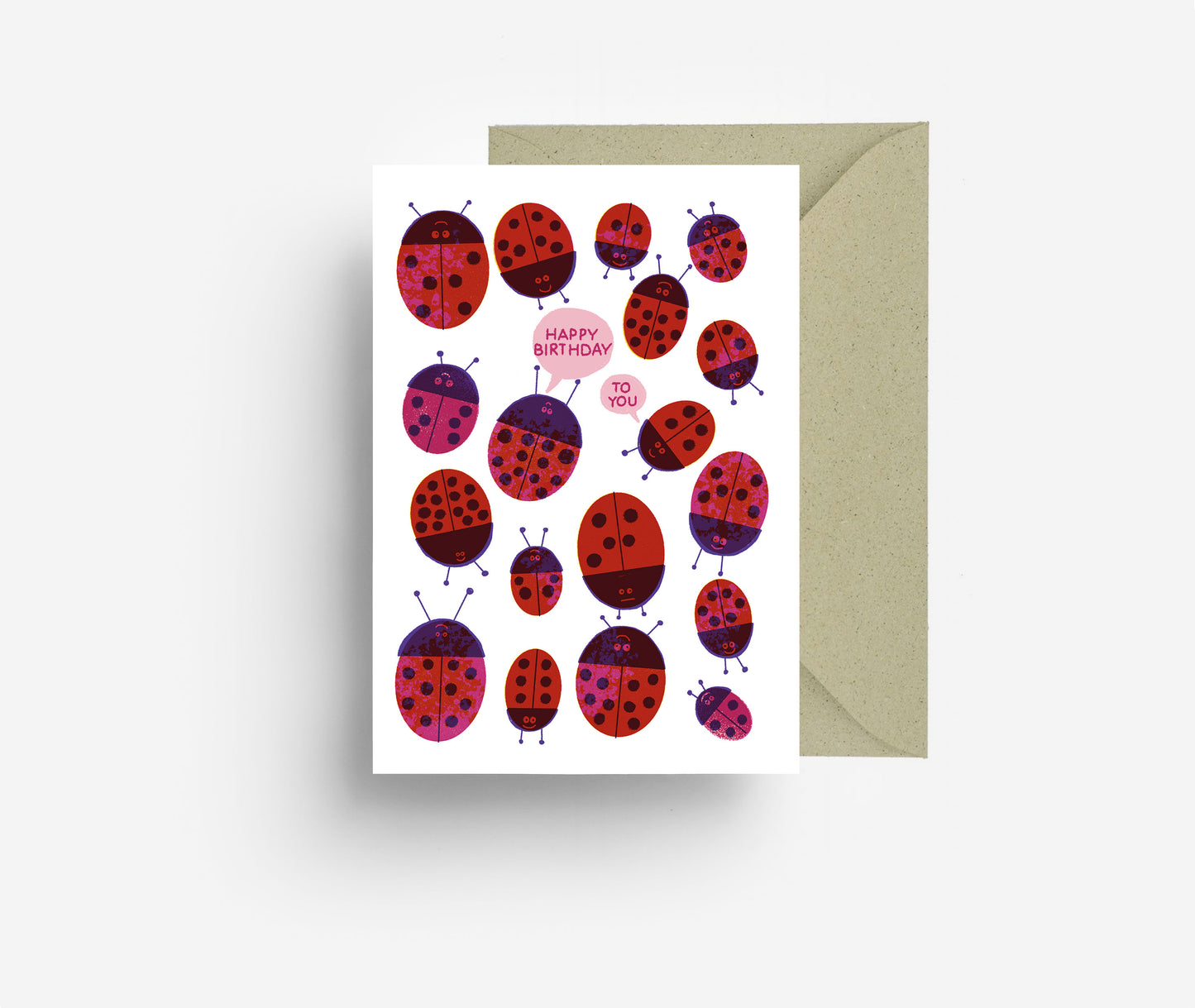 Ladybugs Greeting Card jungwiealt
