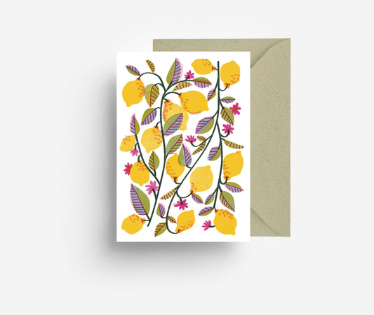 Lemons Greeting Card jungwiealt