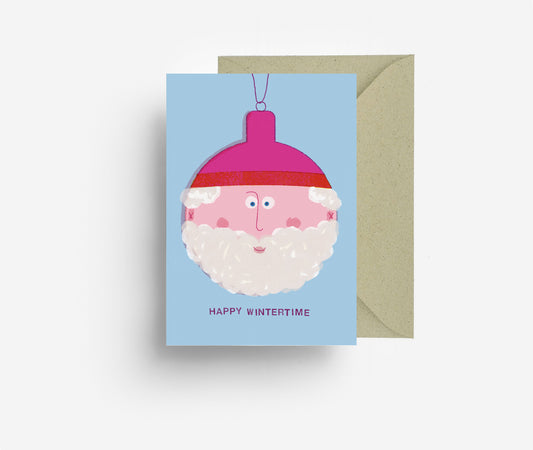 Santa Greeting Card jungwiealt