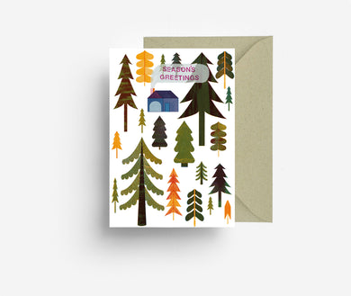 Woods Greeting Card jungwiealt