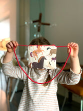 Load image into Gallery viewer, detail of ORGANIC COTTON BAG Horse jungwiealt