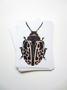Spotted Bug Postcard DIN A6