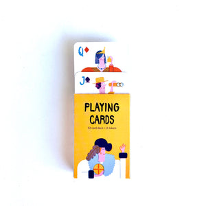 detail of modern Playing Cards