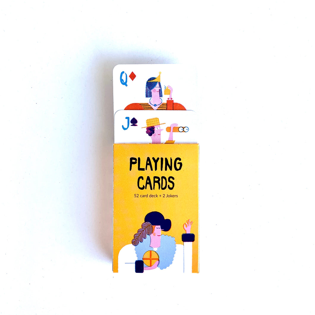 detail of modern Playing Cards