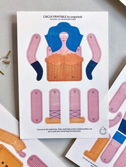 Circus Printable jungwiealt