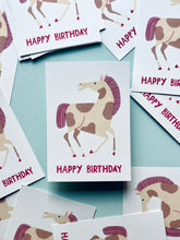 Load image into Gallery viewer, Birthday Pony Postcard DIN A6