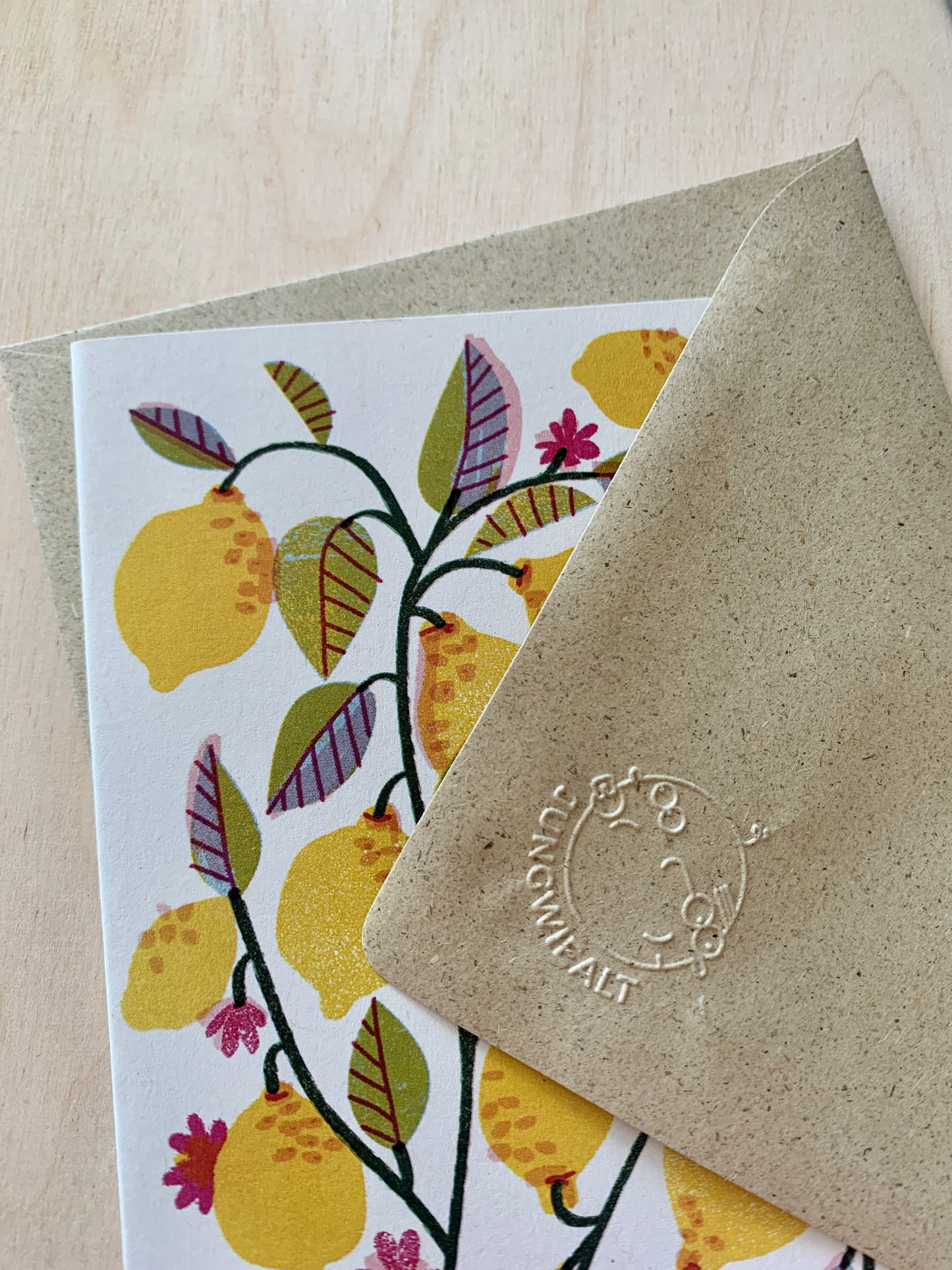 Lemons Greeting Card jungwiealt