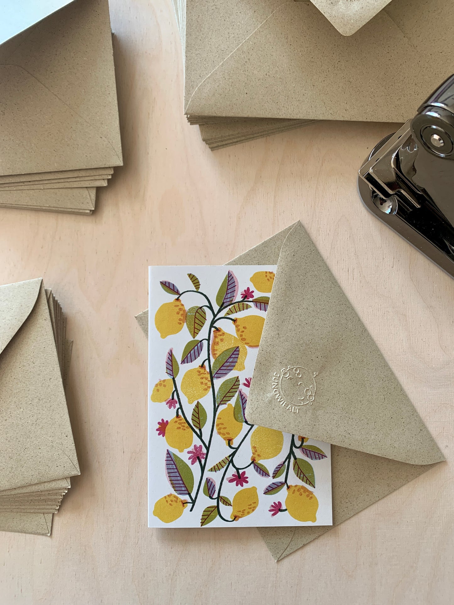 Lemons Greeting Card jungwiealt