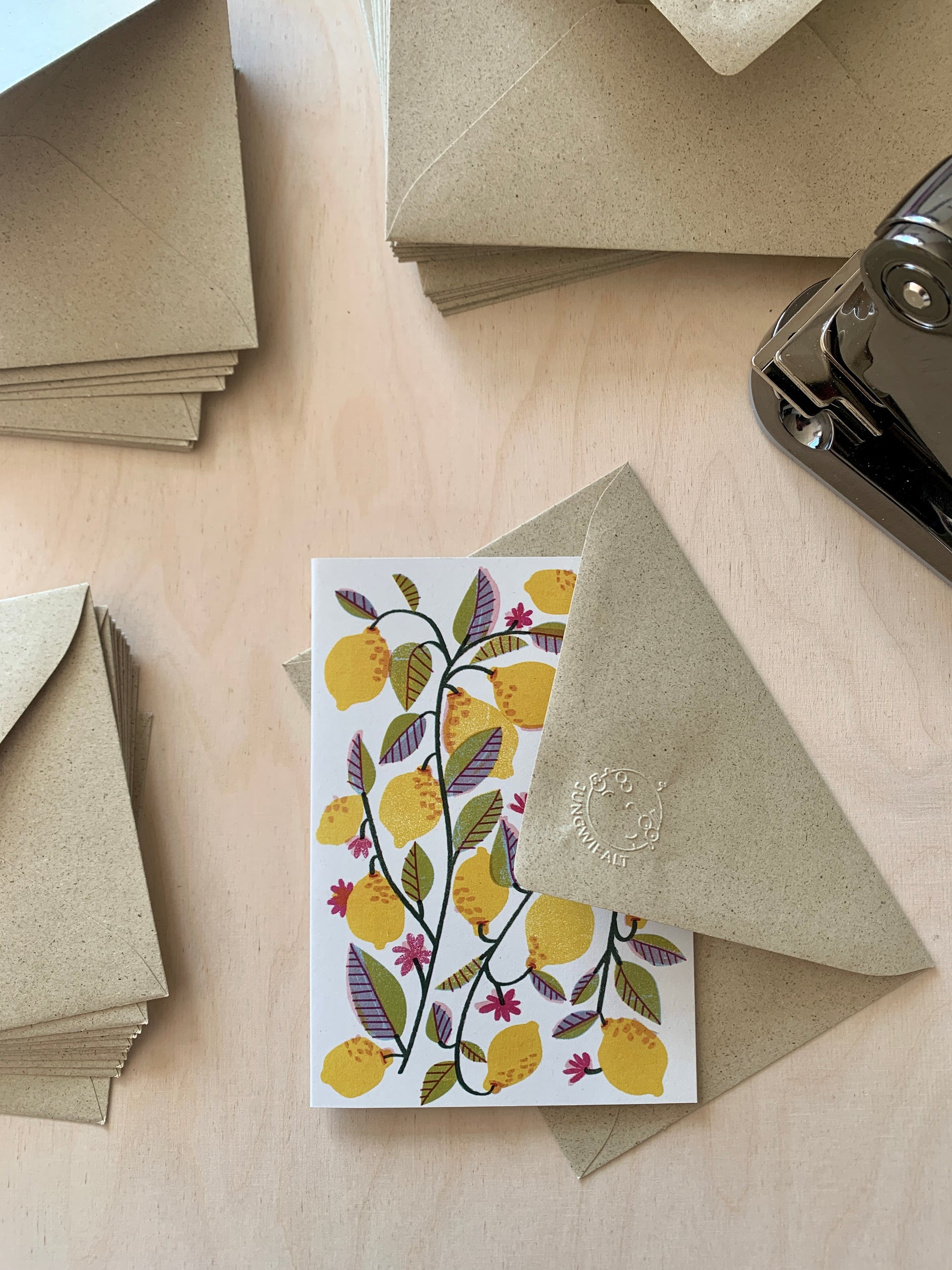 Lemons Greeting Card jungwiealt