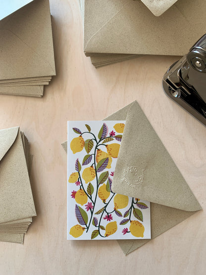 Lemons Greeting Card jungwiealt