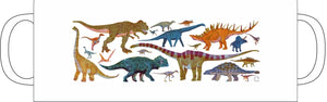 detail of Dinosaurs Enamel Mug jungwiealt