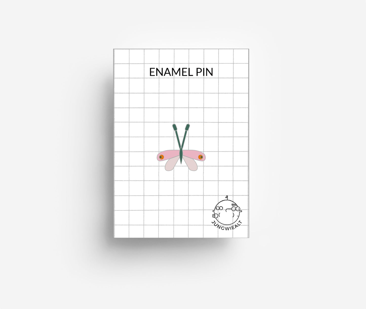 Butterfly Enamel Pin jungwiealt
