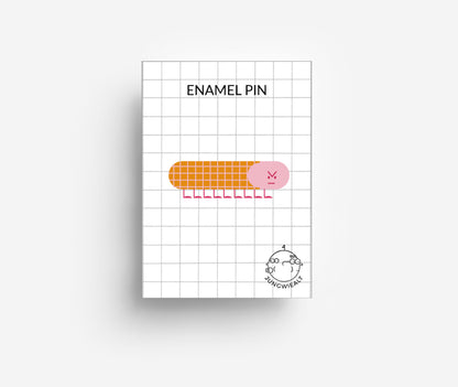 Grumpy Enamel Pin jungwiealt
