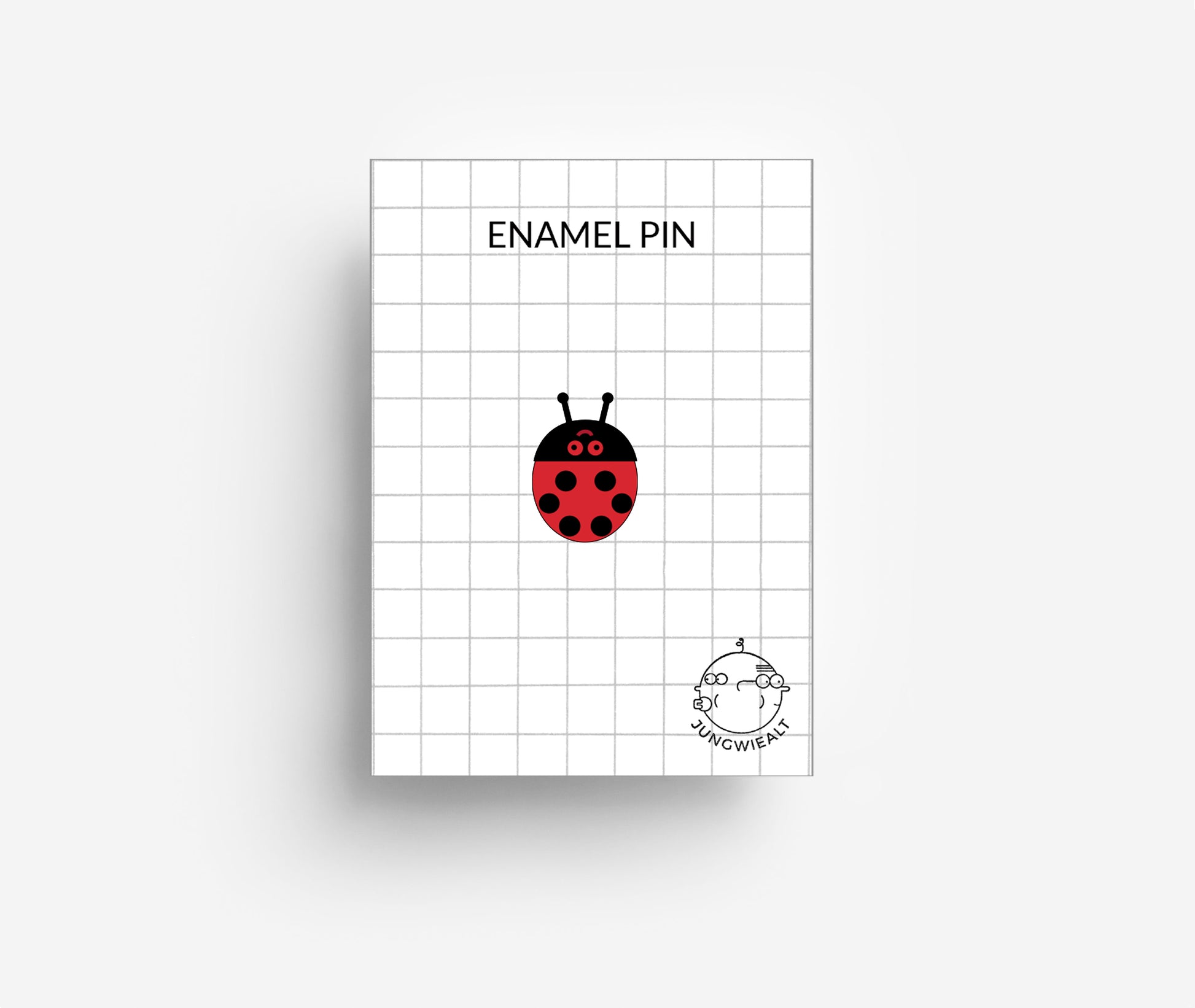 Ladybug Enamel Pin jungwiealt