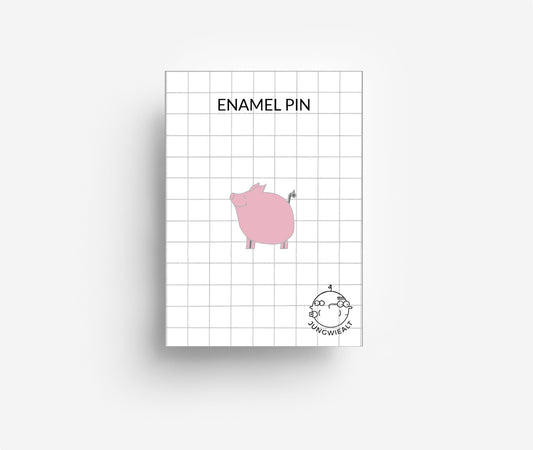Pig Enamel Pin jungwiealt