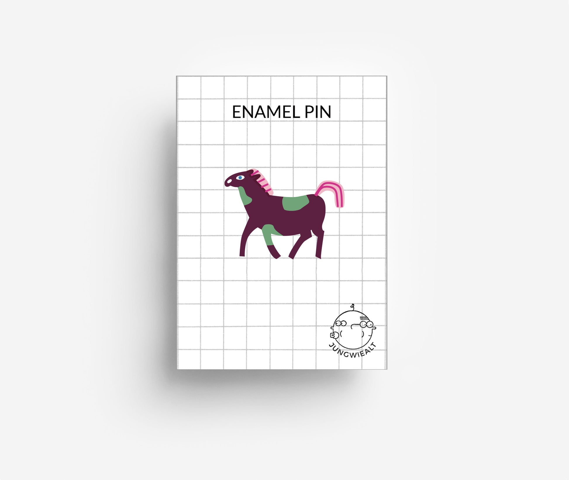 Sassy Pony Enamel Pin jungwiealt