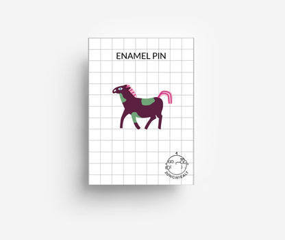 Sassy Pony Enamel Pin jungwiealt