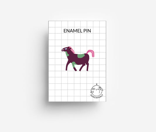 Sassy Pony Enamel Pin jungwiealt