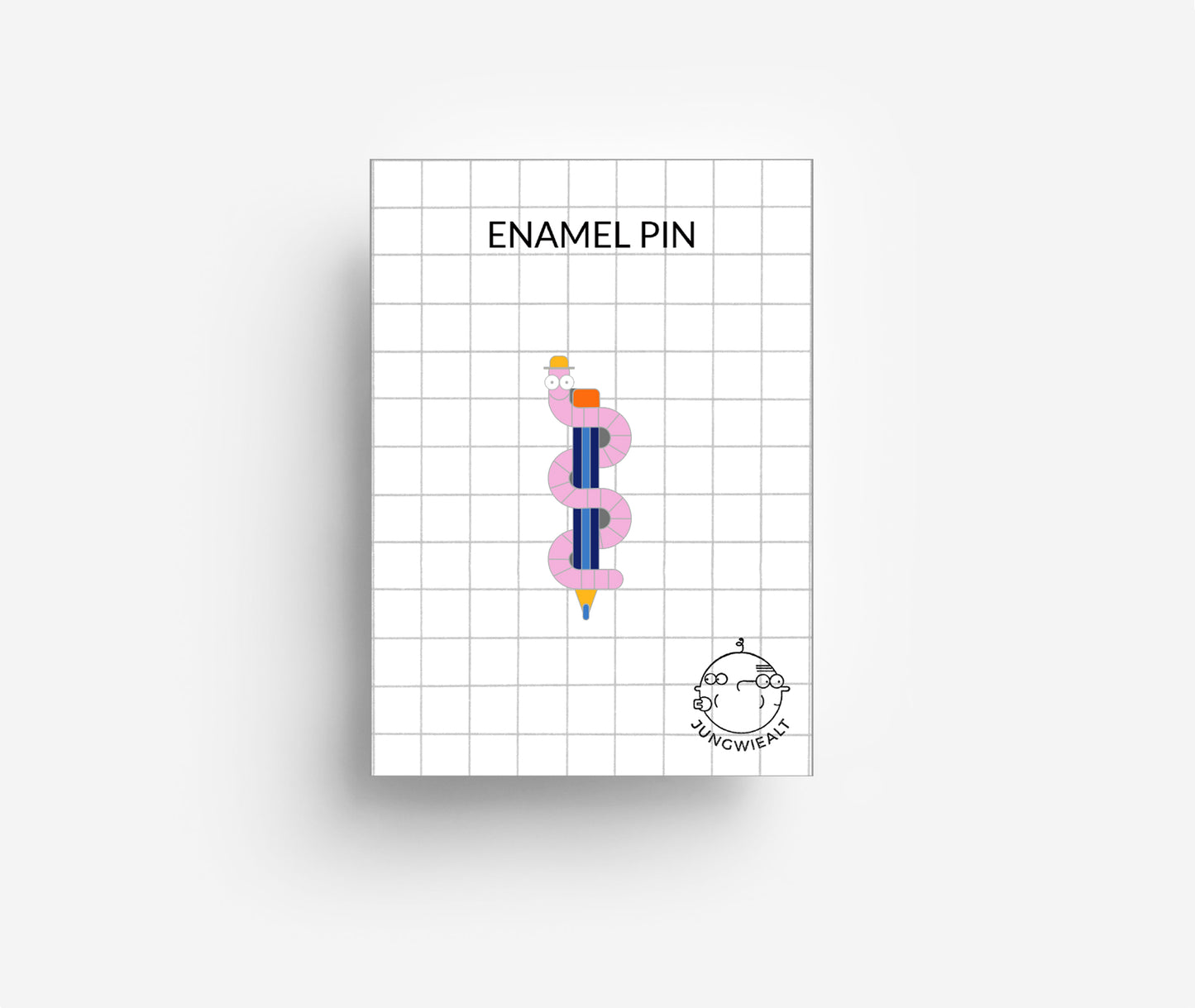 Worm Pen Enamel Pin jungwiealt