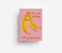 Laden Sie das Bild in den Galerie-Viewer, Bananen Postkarte DIN A6