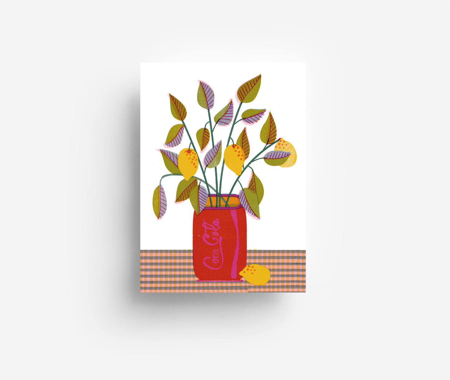 Coke Postkarte DIN A6