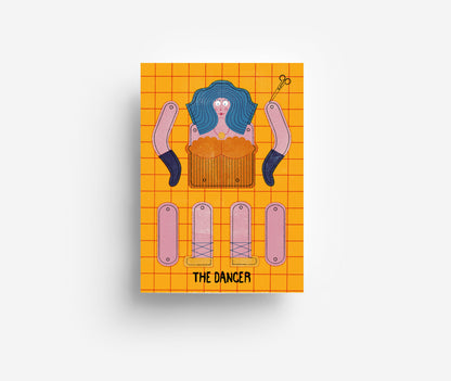 The Dancer Postkarte DIN A6