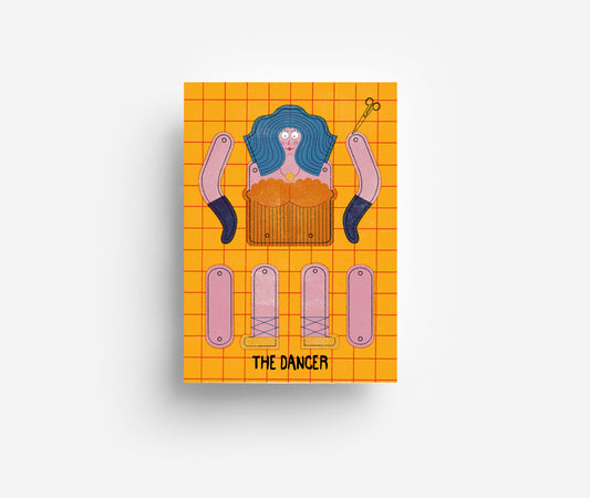 The Dancer Postkarte DIN A6