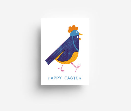 Ostervogel Postkarte DIN A6