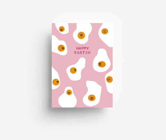 Ostereier Postkarte DIN A6