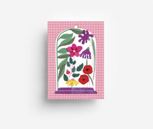 Load image into Gallery viewer, Flower Glas Postcard DIN A6