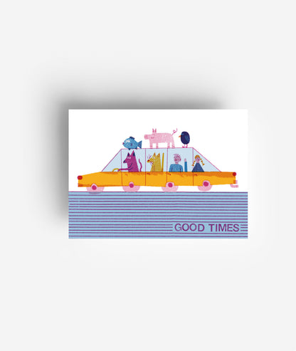 Good Times Postkarte DIN A6