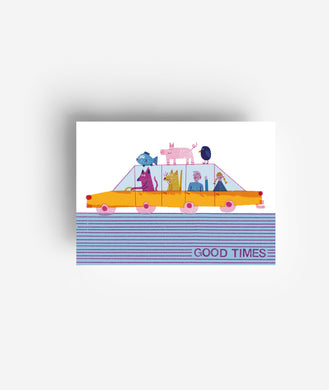 Good Times Postkarte DIN A6