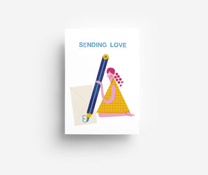 Love Letter Postcard DIN A6