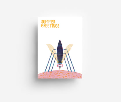 Summer Greetings  Postkarte DIN A6
